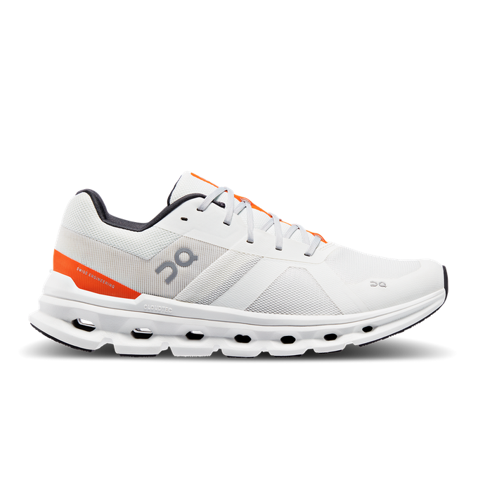 Herren Schuhe On Running Cloudrunner Undyed-white/Flame