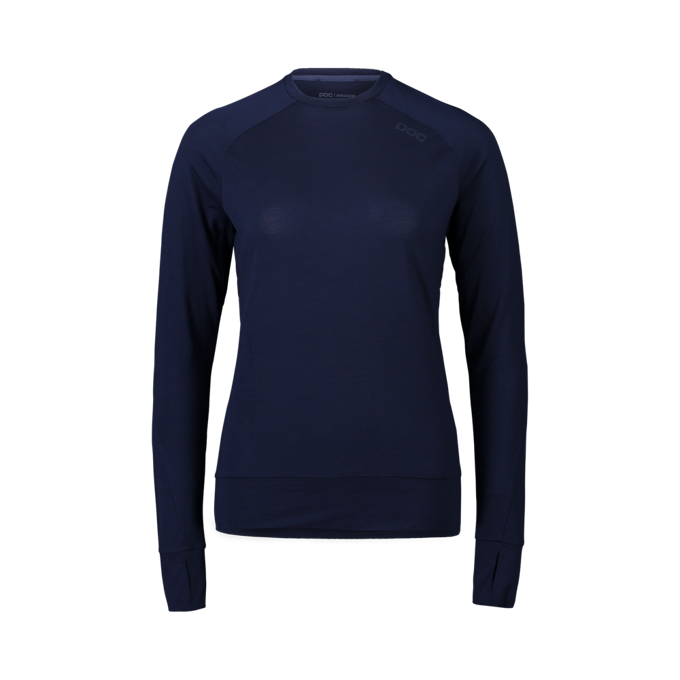 Jersey Poc W's Light Merino Jersey Turmaline Navy - 2023/24