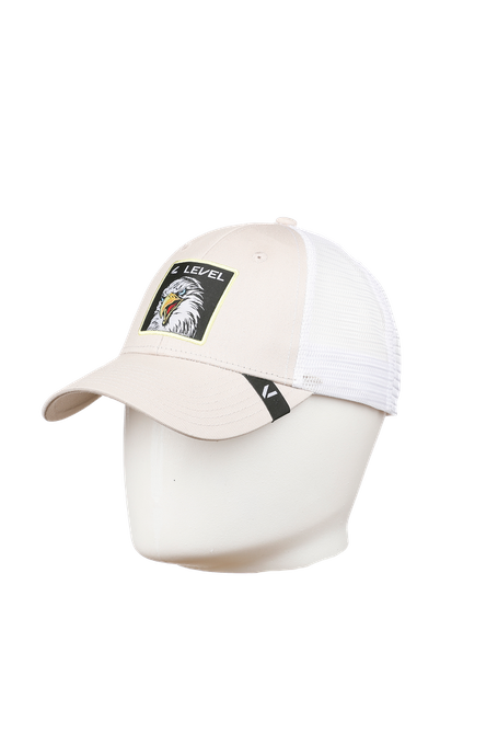 Kappe Level Cap Mesh Eagle White - 2023/24