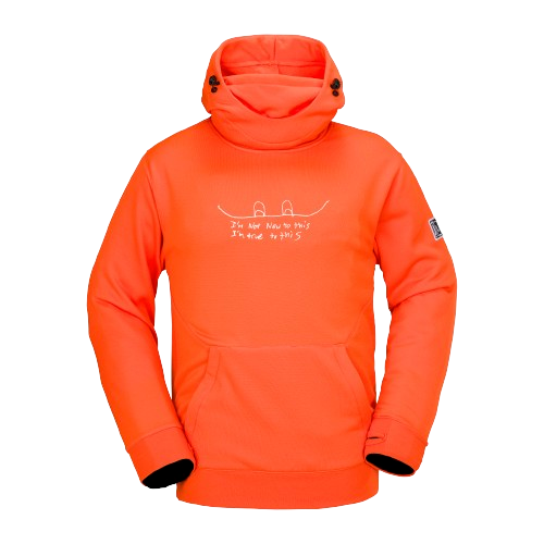 Kapuzenpullover Volcom Hydro Riding Hoodie Flame Red - 2024/25