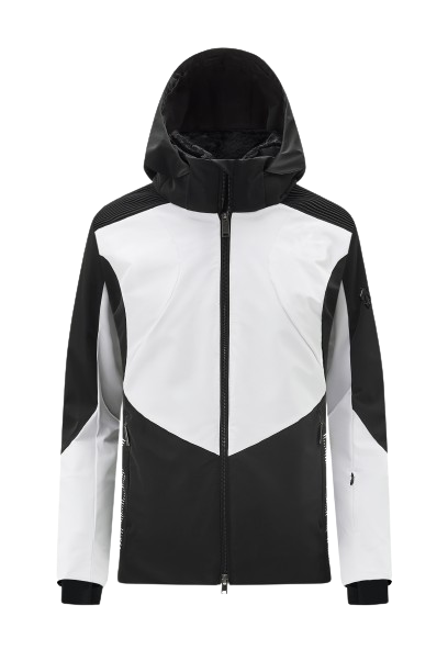 Kurtka narciarska Descente Shoulder Shirring Jacket  Black-White - 2024/25