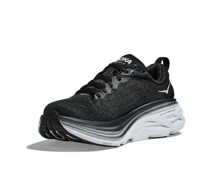 Man Schuhe Hoka Bondi 8 Black/White