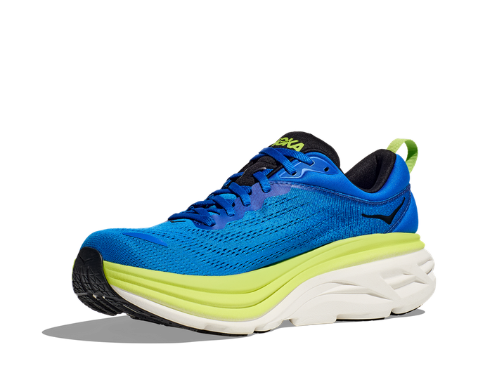 Man Schuhe Hoka Bondi 8 Electric Cobalt/Lettuce