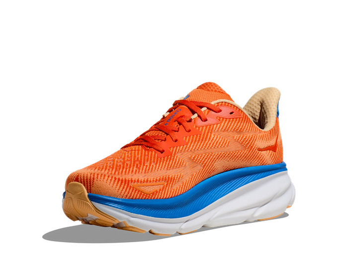 Man Schuhe Hoka Clifton 9 Vibrant Orange/Impala