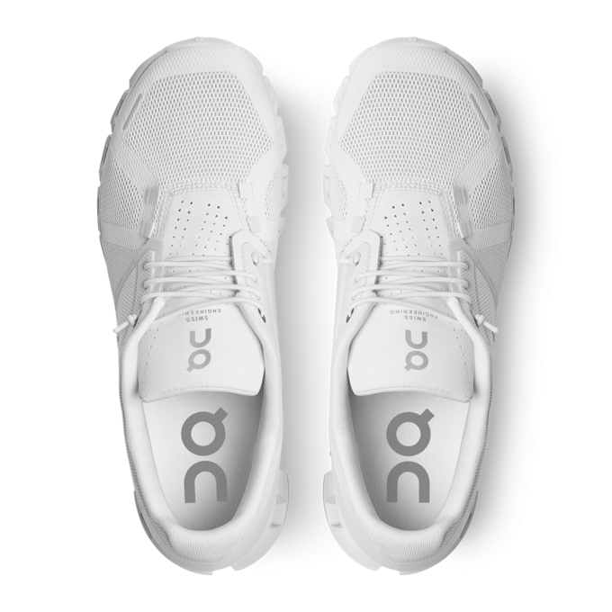 Man Schuhe On Running Cloud 5 All White