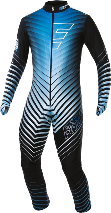 Rennanzug ENERGIAPURA Active Black/Turquoise Junior (isoliert, unpadded) - 2022/23