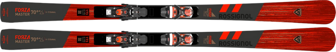 Ski Rossignol Forza 70° V-Ti Master R22 + SPX 12 Race Metrix Black Hot Red - 2024/25