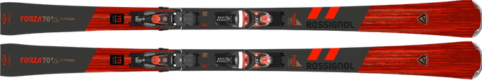 Ski Rossignol Forza 70° V-Ti + Spx 14 Konect GW B80 Black Hot Red - 2024/25