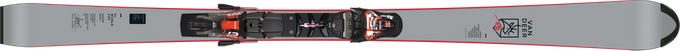 Ski Van Deer SL FIS WC + XComp 12 GW Black/Flo Red - 2024/25