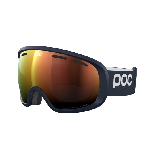 Skibrille POC Fovea Apatite Navy/Partly Sunny Orange - 2024/25