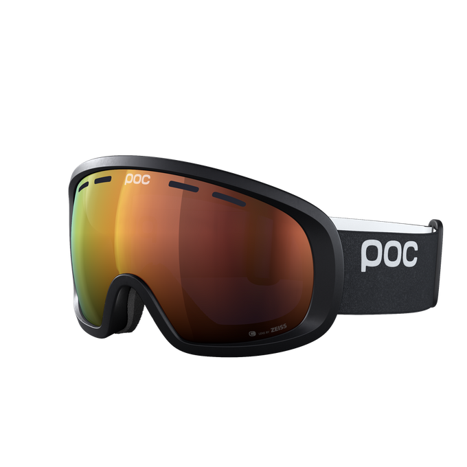 Skibrille POC Fovea Mid Uranium Black/Partly Sunny Orange - 2024/25