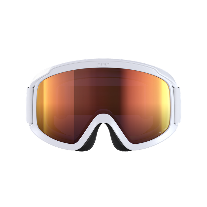 Skibrille POC Opsin Hydrogen White/Partly Sunny Orange - 2024/25