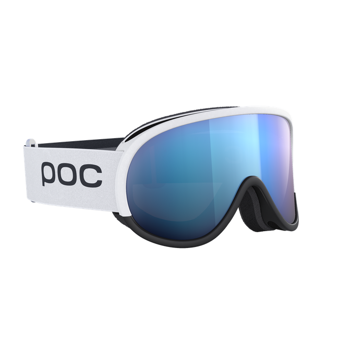 Skibrille POC Retina Mid Race Hydrogen White/Uranium Black/Partly Sunny Blue - 2023/24