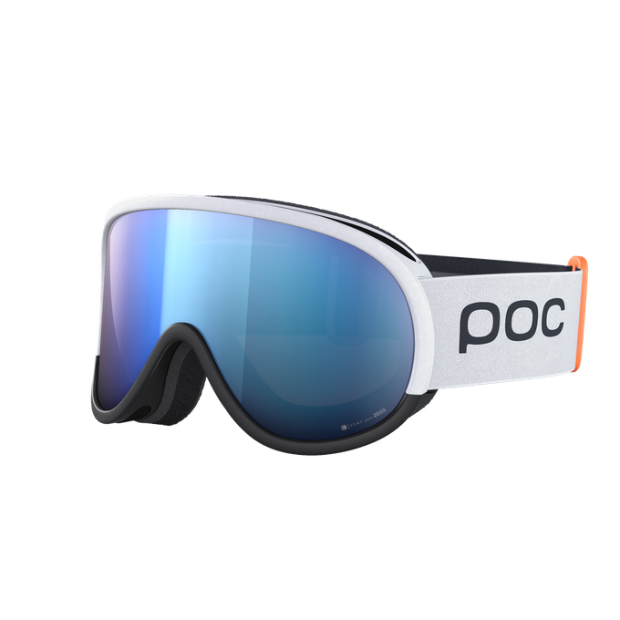 Skibrille POC Retina Mid Race Hydrogen White/Uranium Black/Partly Sunny Blue - 2023/24