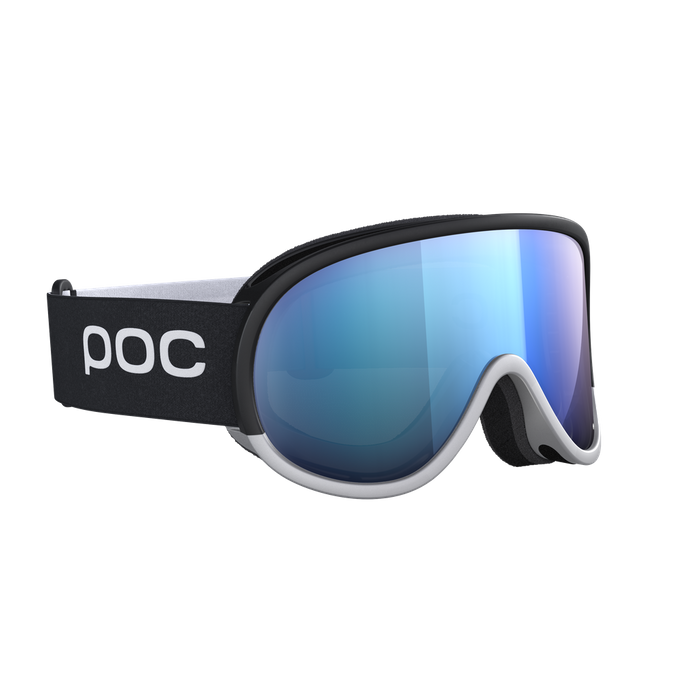 Skibrille POC Retina Mid Race Uranium Black/Argentite Silver/Partly Sunny Blue - 2023/24