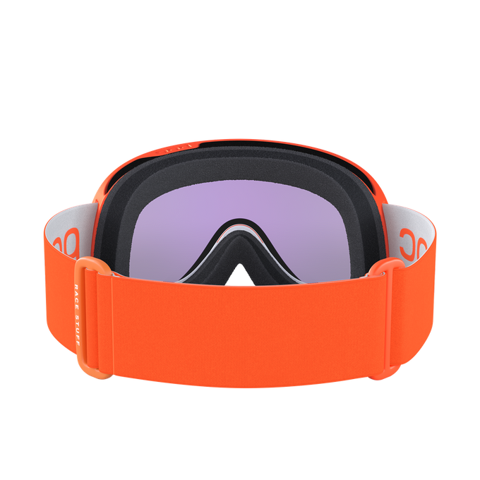 Skibrille POC Retina Mid Race Zink Orange/Hydrogen White/Partly Sunny Blue - 2023/24