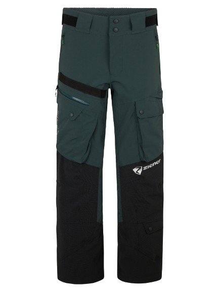 Skihose Ziener RCE Coach Unisex Pants Dark Jungle - 2024/25