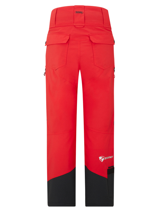 Skihose Ziener RCE Coach Unisex Pants Red - 2024/25