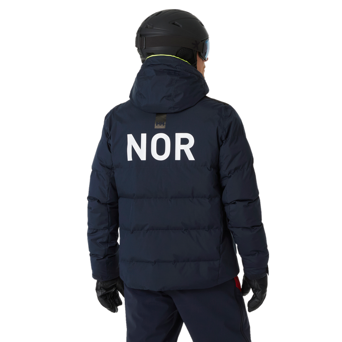 Skijacke Helly Hansen Kvitfjell Race Puffy Jacket Navy NSF Team - 2024/25