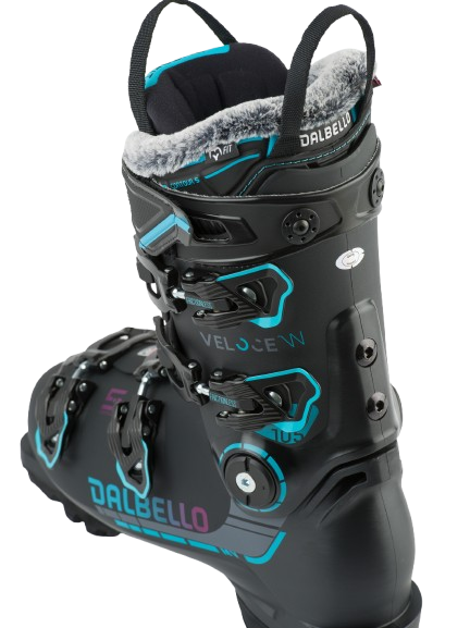 Skischuhe Dalbello Veloce 105 MV W Black/Black - 2024/25