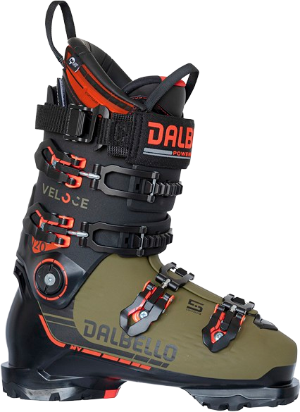 Skischuhe Dalbello Veloce 120 MV Black/Olive - 2024/25