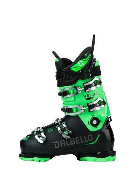 Skischuhe Dalbello Veloce 130 GW Black/Race Green - 2023/24