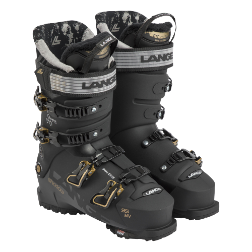 Skischuhe Lange Shadow 95 W MV GW Black Recy - 2024/25