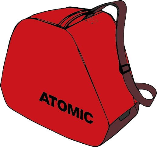 Skischuhtasche Atomic Boot Bag Red – 2024/25