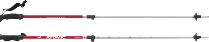 Skistöcke Atomic AMT JR Telescopic Red/Silver - 2024/25