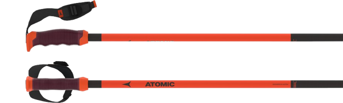 Skistöcke Atomic Redster Carbon SQS Red/Carbon - 2024/25