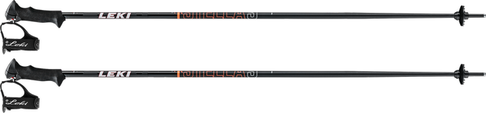 Skistöcke LEKI Stella S Black/Orange - 2021/22