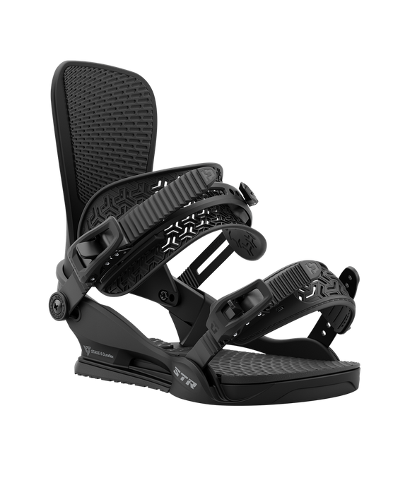 Snowboardbindungen Union STR Black - 2024/25