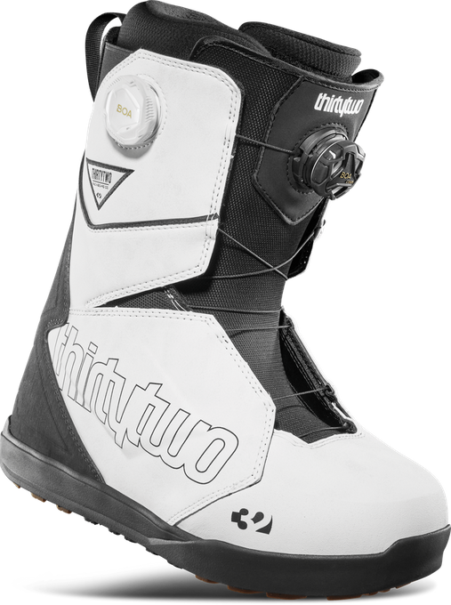 Snowboardstiefel Thirty Two Lashed Double Boa Men White/Black - 2024/25