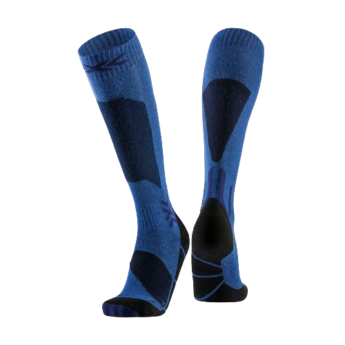 Socken X-socks Ski Discover OTC Blue Blossom/Marine - 2024/25