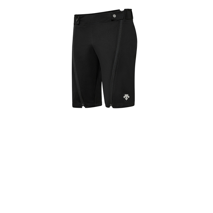 Softshellhose Descente Softshell Half Pants Black - 2023/24