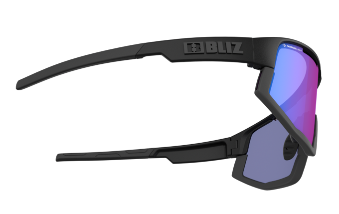 Sonnenbrille BLIZ Vision Matt Black Nano Optics/Nordic Light - 2024