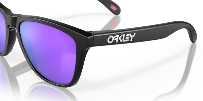 Sonnenbrille Oakley Frogskins Matte Black/Prizm Violet