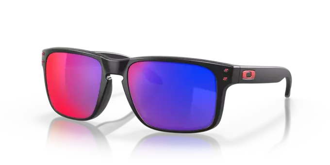 Sonnenbrille Oakley Holbrook Matte Black/Positive Red Iridium - 2023