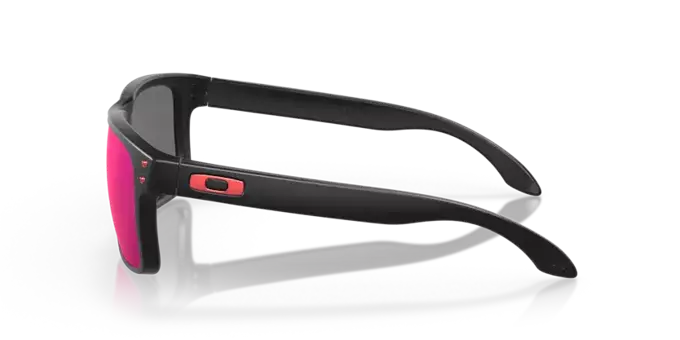 Sonnenbrille Oakley Holbrook Matte Black/Positive Red Iridium - 2023