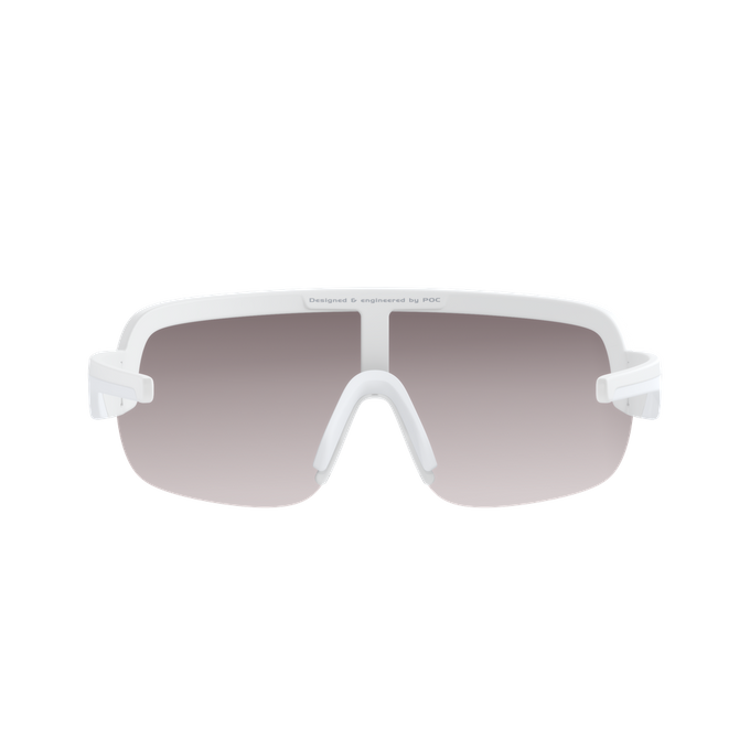 Sonnenbrille POC Aim Hydrogen White/Clarity Road/Sunny Silver