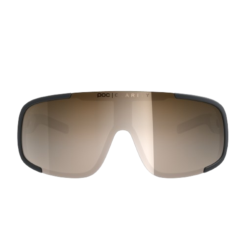 Sonnenbrille POC Aspire Wide Fit Uranium Black Lenses/Clarity Trail Partly Sunny Silver Lenses 