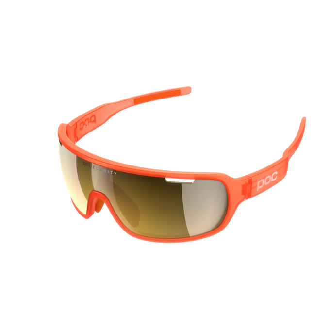 Sonnenbrille POC Do Blade Fluorescent Orange Translucent - 2024/25