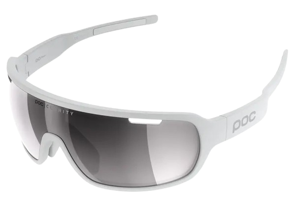 Sonnenbrille POC Do Blade Hydrogen White - Violet/Silver Mirror - 2023/24