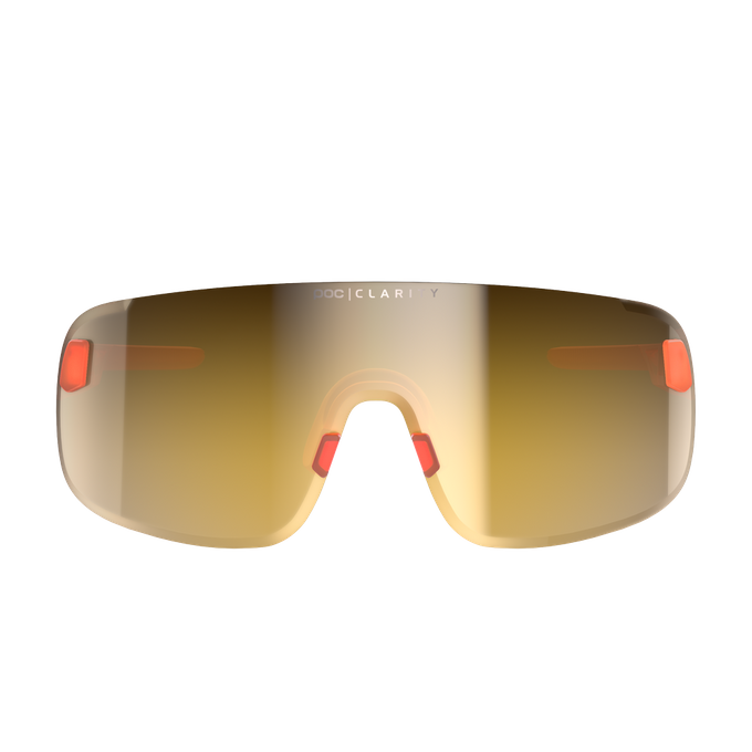 Sonnenbrille POC Elicit Fluorescent Orange Translucent - 2024/25