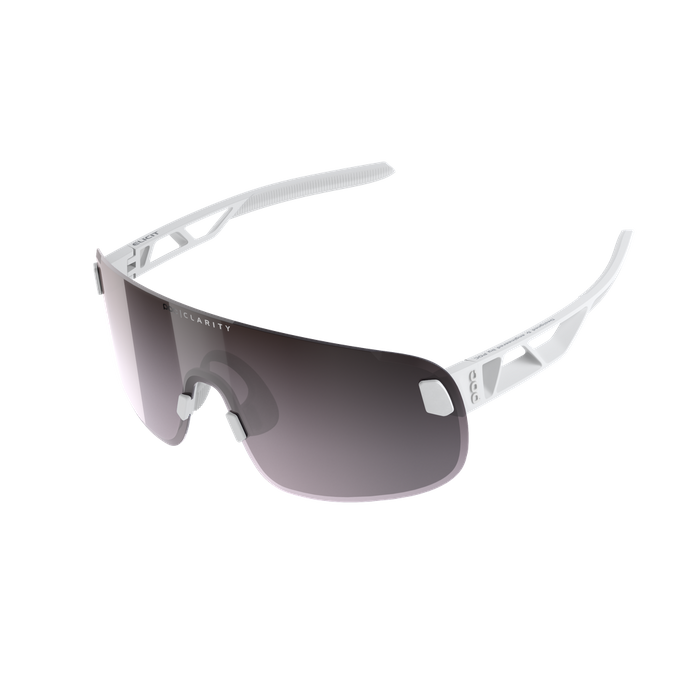 Sonnenbrille POC Elicit Hydrogen White/Clarity Road/Sunny Silver