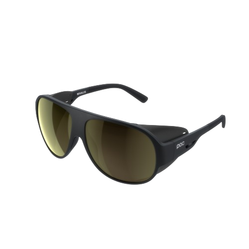 Sonnenbrille POC Nivalis Uranium Black/Clarity Universal/Glacial Gold