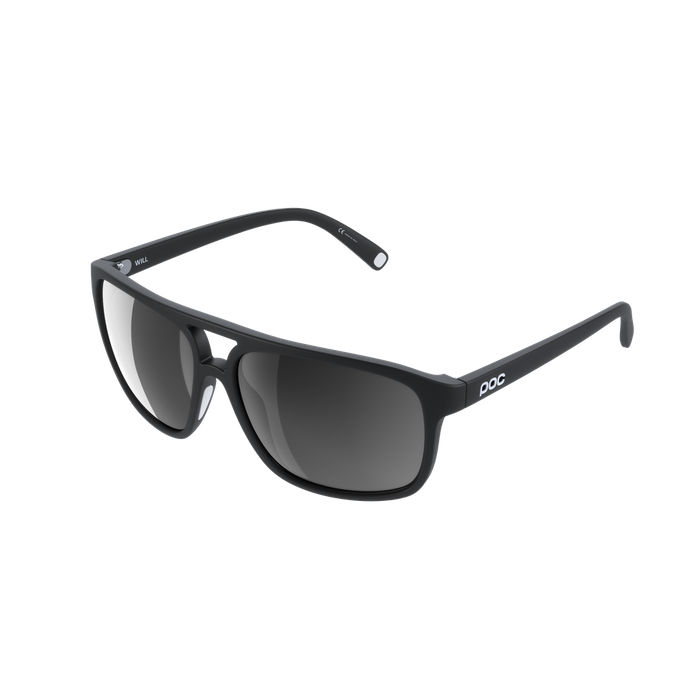 Sonnenbrille POC Will Uranium Black/Hydrogen White/Clarity Universal/Sunny Grey