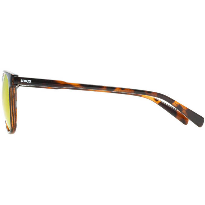 Sonnenbrille Uvex Lgl 49 P Havanna/Mirror Gold - 2023