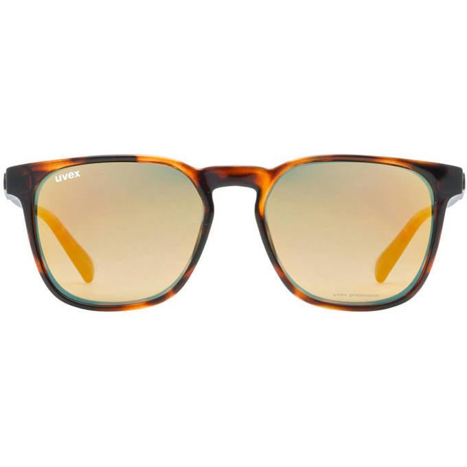 Sonnenbrille Uvex Lgl 49 P Havanna/Mirror Gold - 2023