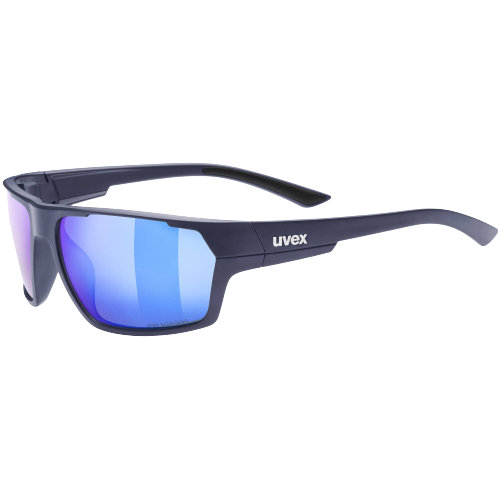 Sonnenbrille Uvex Sportstyle 233 P Deep Space Mat/Mirror Blue - 2023